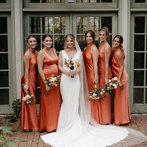 white christmas dresses Elegant Red Chiffon V-Neck Slit Simple A-Line Evening Bridesmaid Dress main image 0