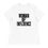 Thumbnail: Woman of Influence Text Graphic (White) Women's Relaxed T-Shirt