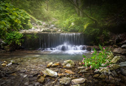 cascate valle dei mulini mist