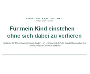 Für mein Kind einstehen – ohne sich dabei zu verlieren