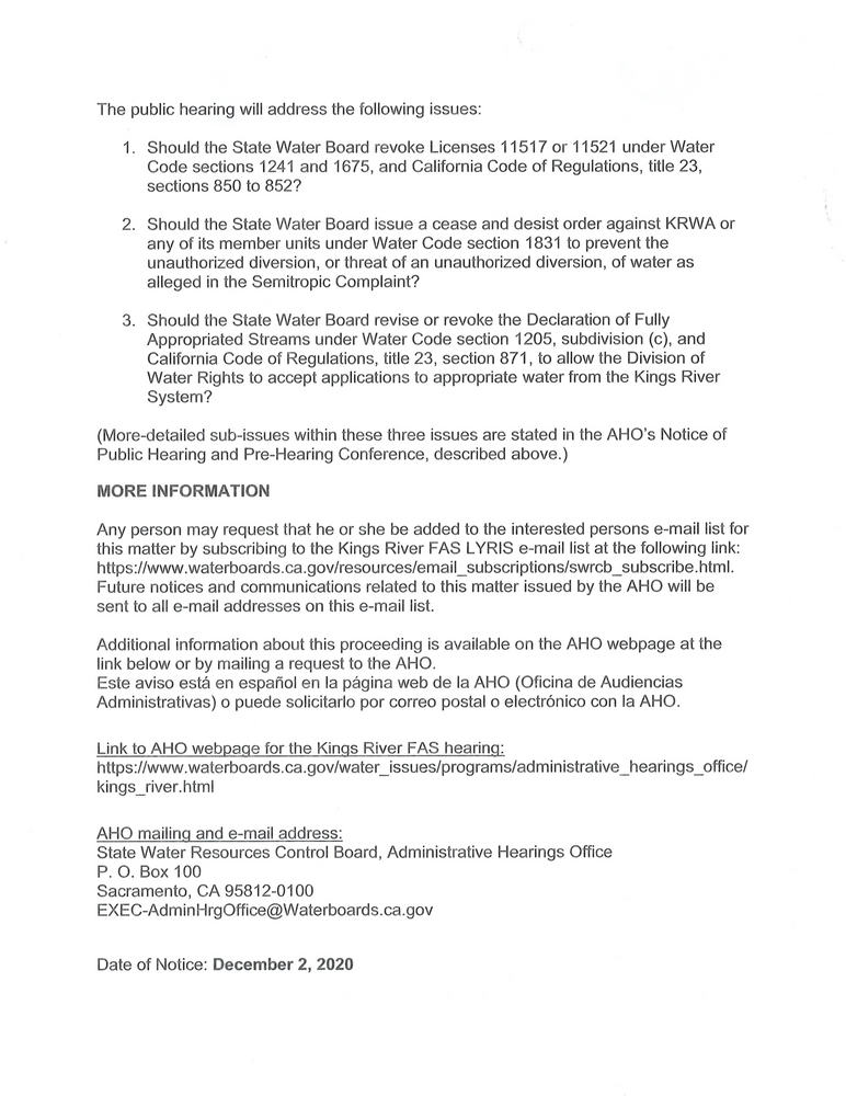 Notice Of Public Hearing And Pre hearing Conference notice-of-public-hearing-and-pre-hearing-conference