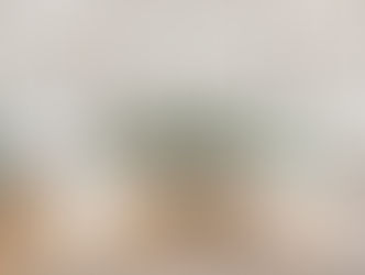 White round tables with rattan chairs and bright florals in white tent draped in butterfly patterned cloth