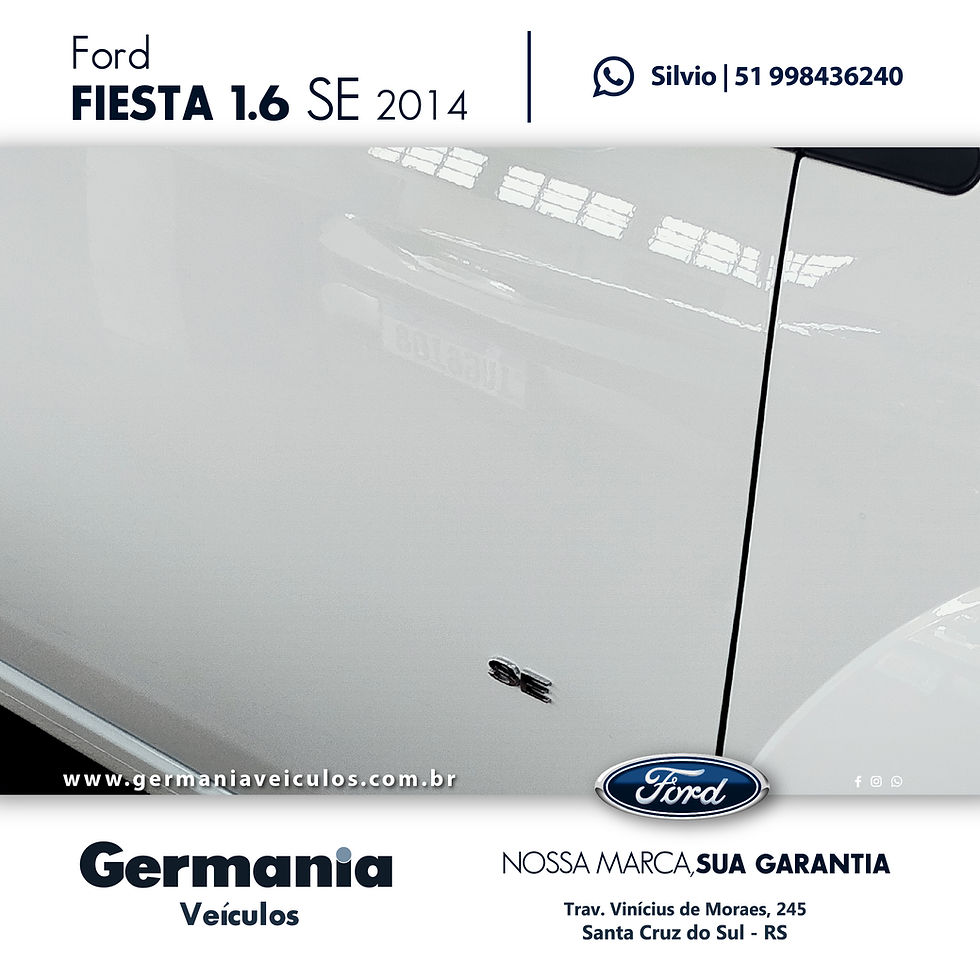 Miniatura: Ford FIESTA SE 1.6 2014 Completo