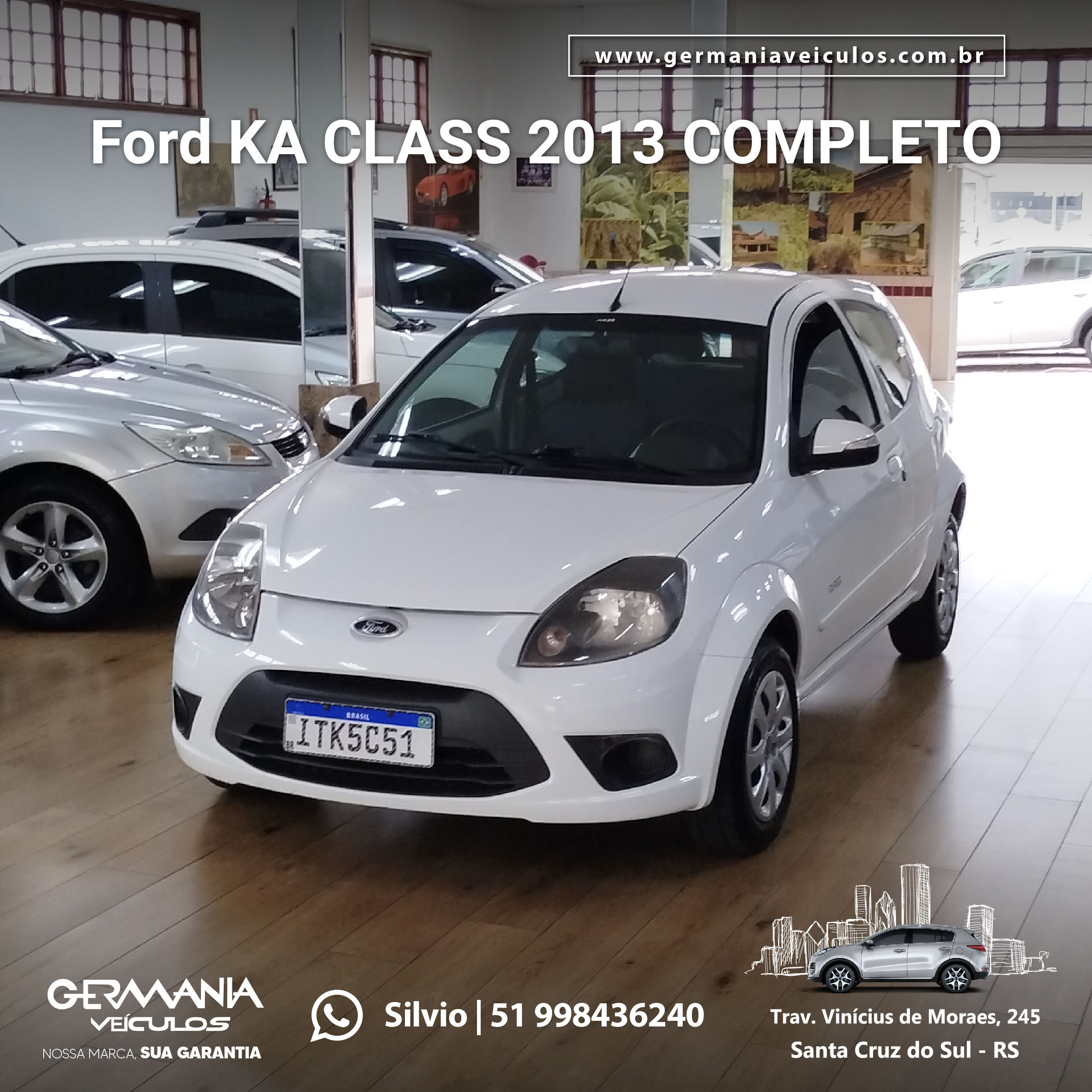 Ford KA SE class 1.0 2013