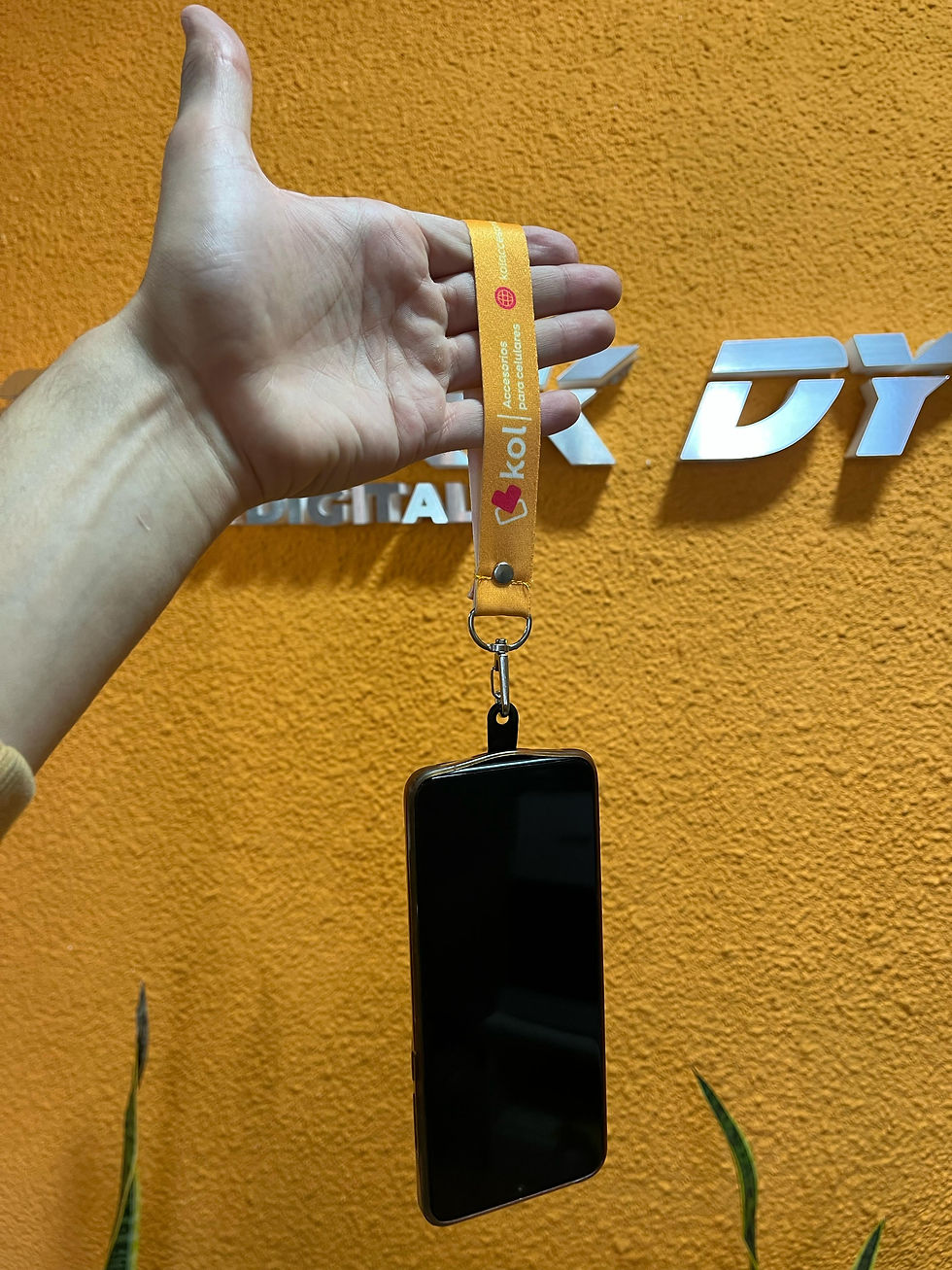 Miniatura: Llavero Porta Celular Personalizado x100u