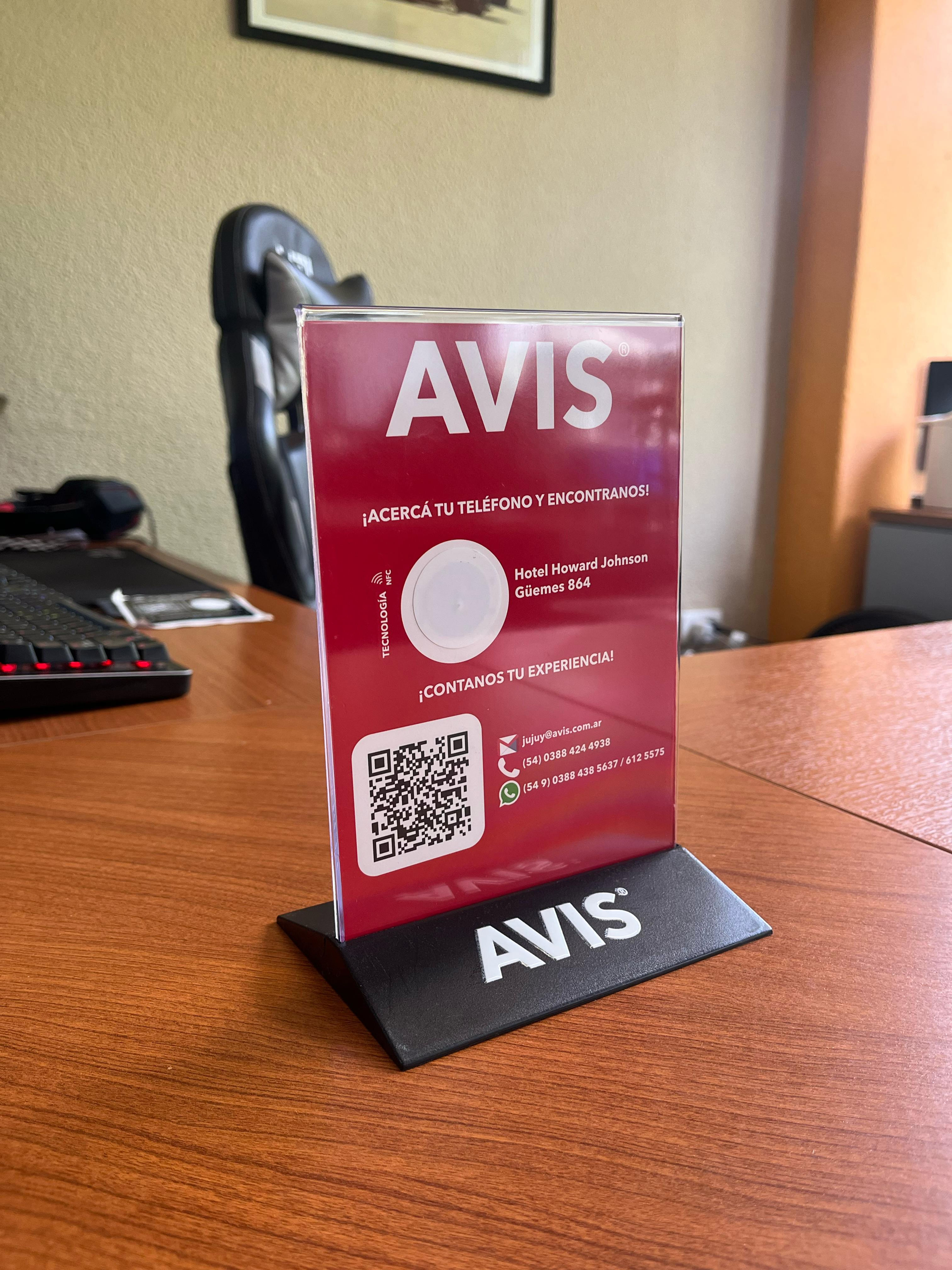 10 Acrilicos NFC + QR