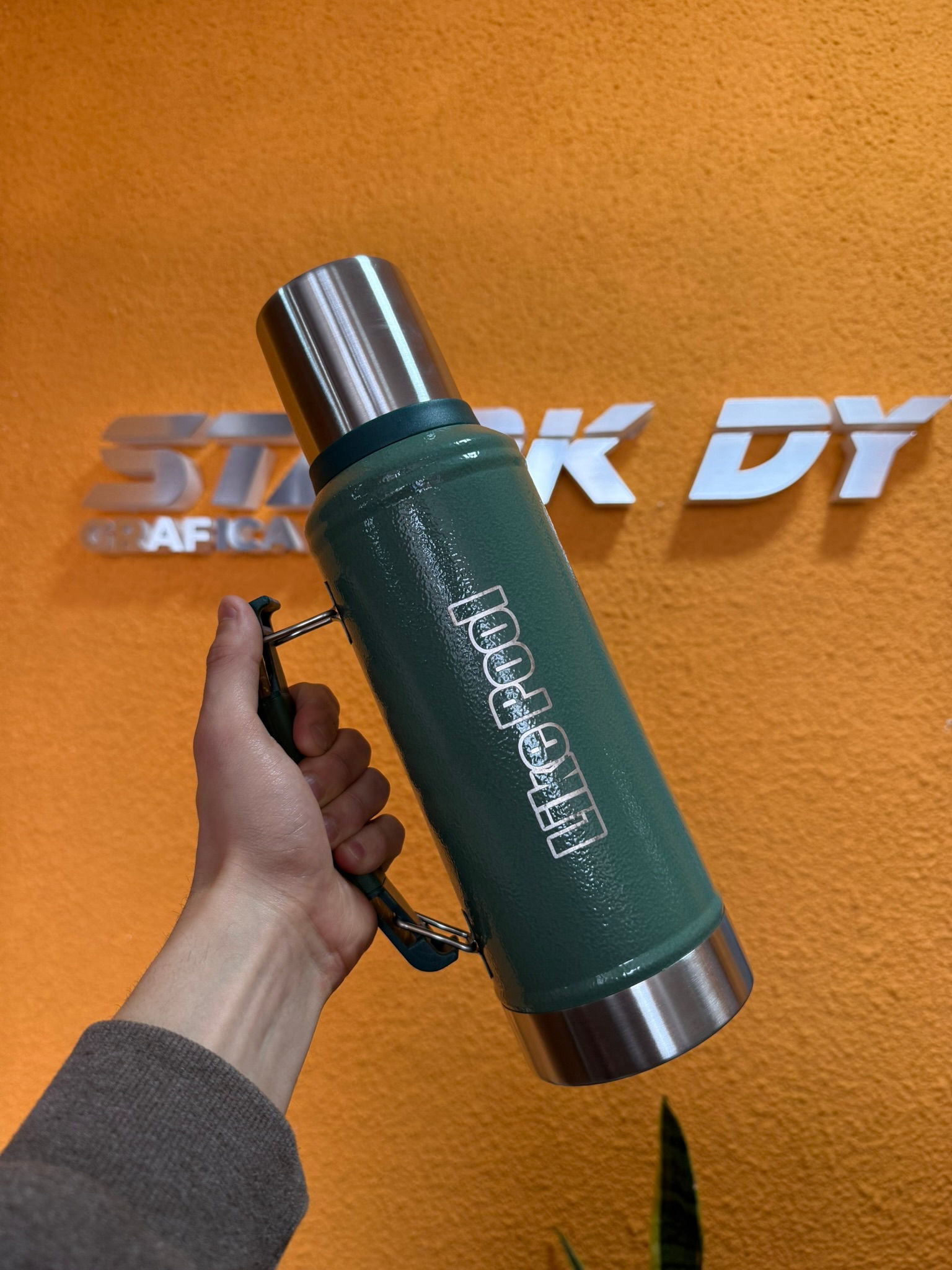 Termo Simil Stanley Grabado Laser x10