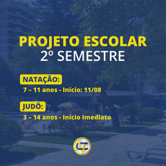Projeto Escolar – Segundo Semestre