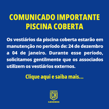 Manutenção dos vestiários