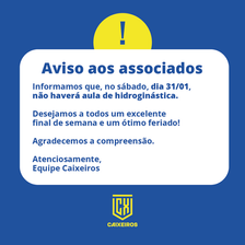 Aviso aos associados
