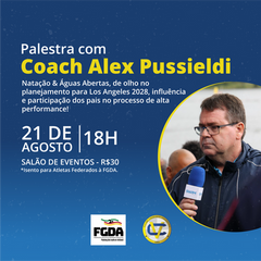 Palestra com Coach Alex Pussieldi