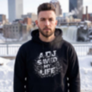 A DJ SAVED MY LIFE - Premium Hoodie
