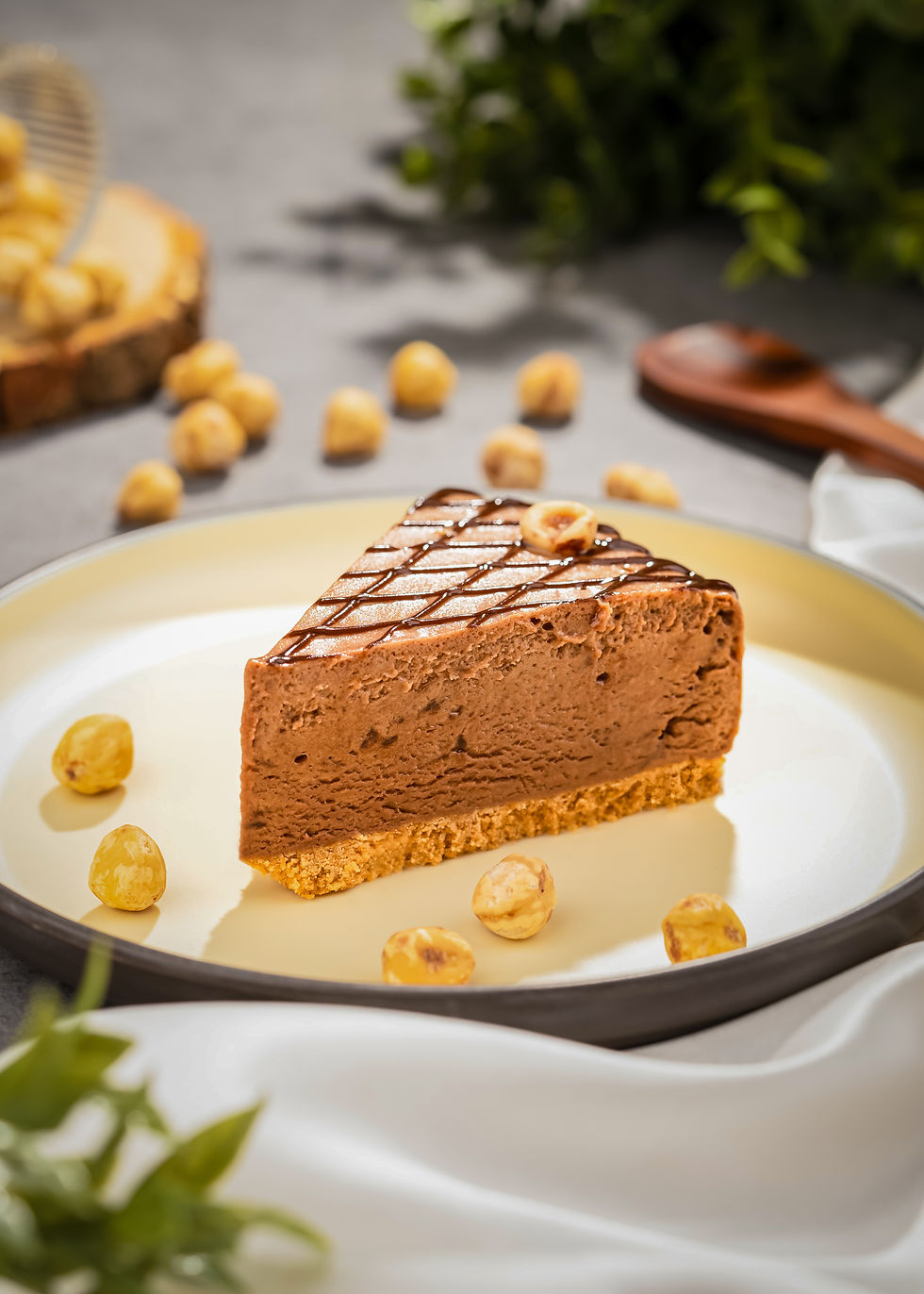 Thumbnail: Chocolate Hazelnut Cheesecake Slice
