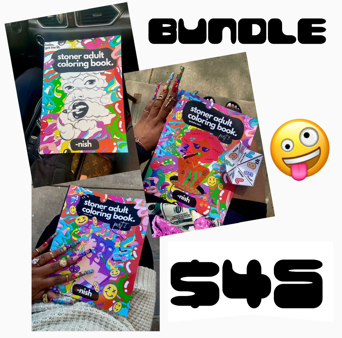Coloring Books Bundle (All 3 Books)