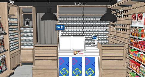 Bureau de tabac Rénové