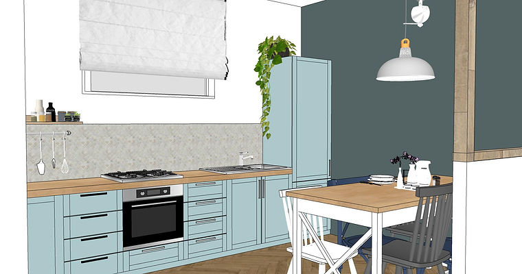 Cuisine Maison 1970 - Atelier M - Décoration intérieure