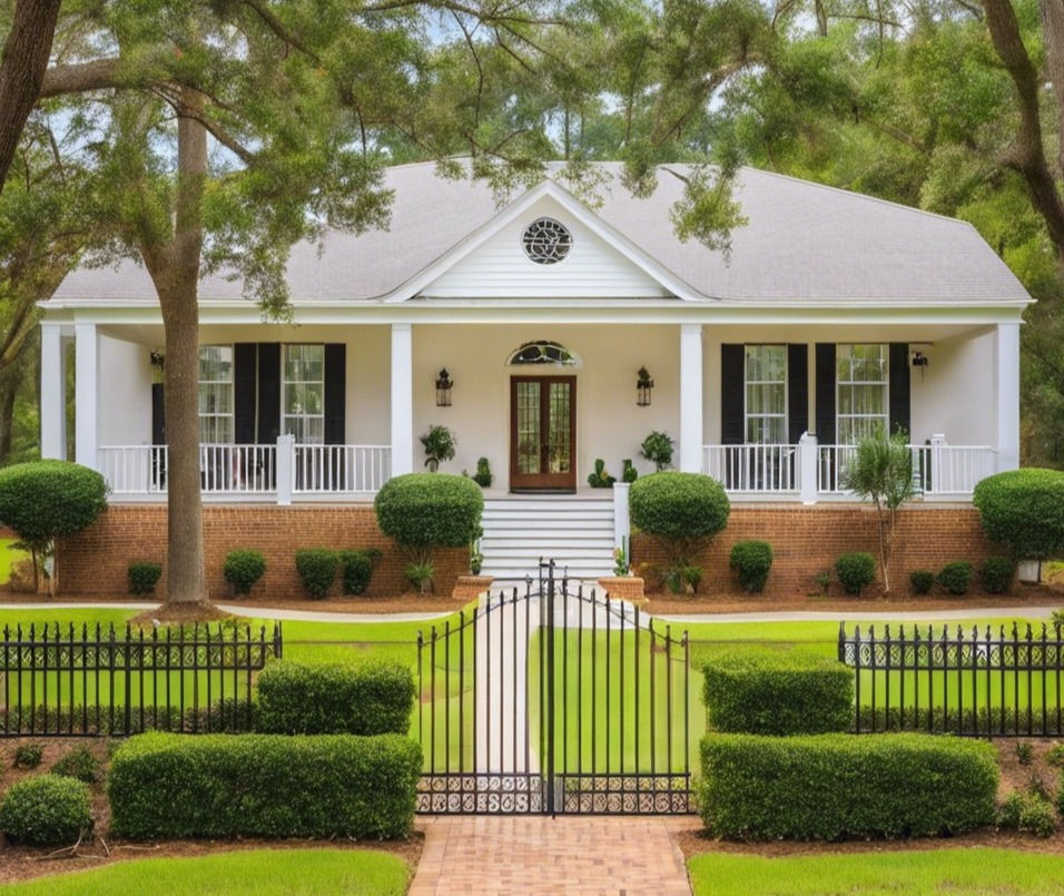 House in gated community