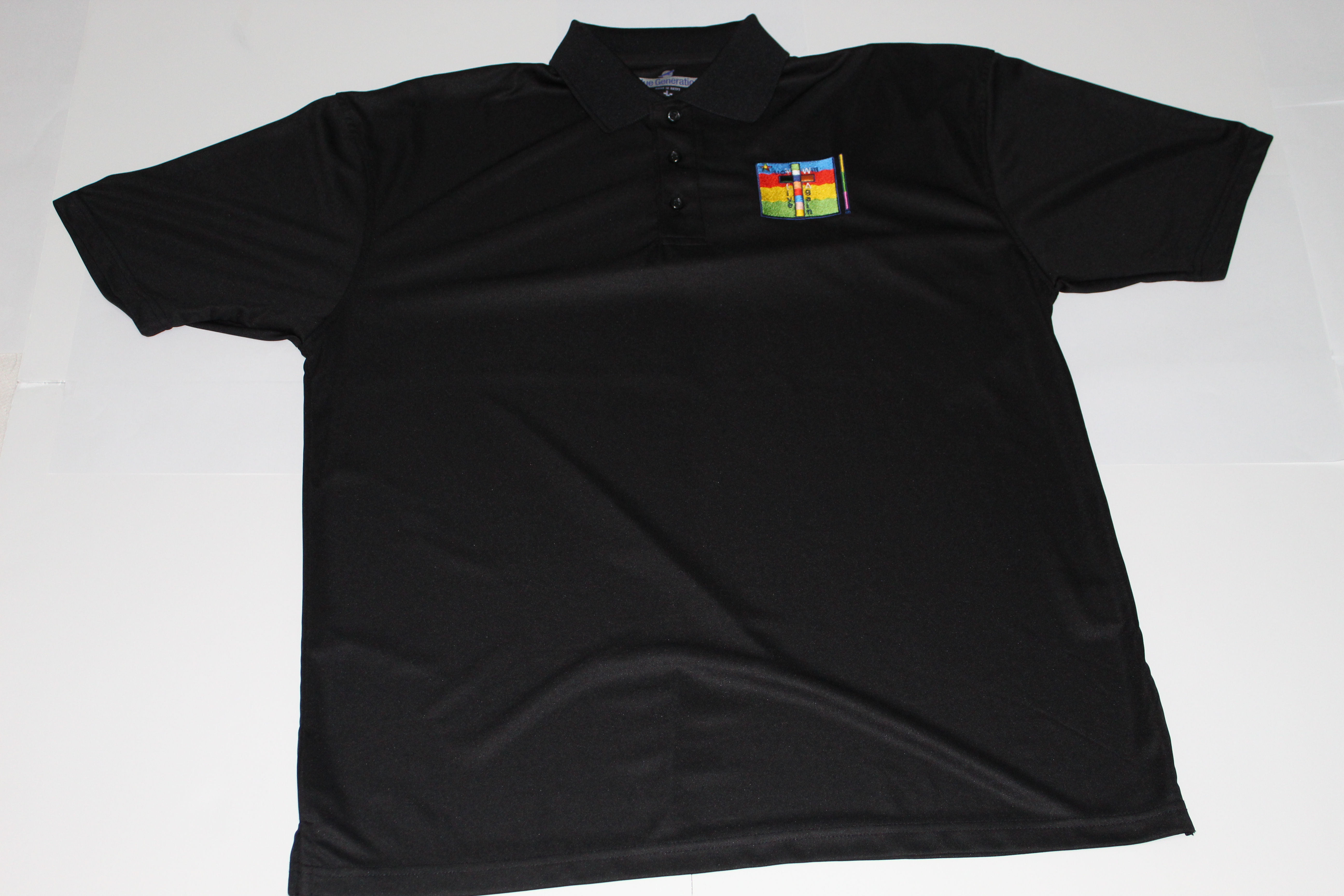Black Dryfit Polo