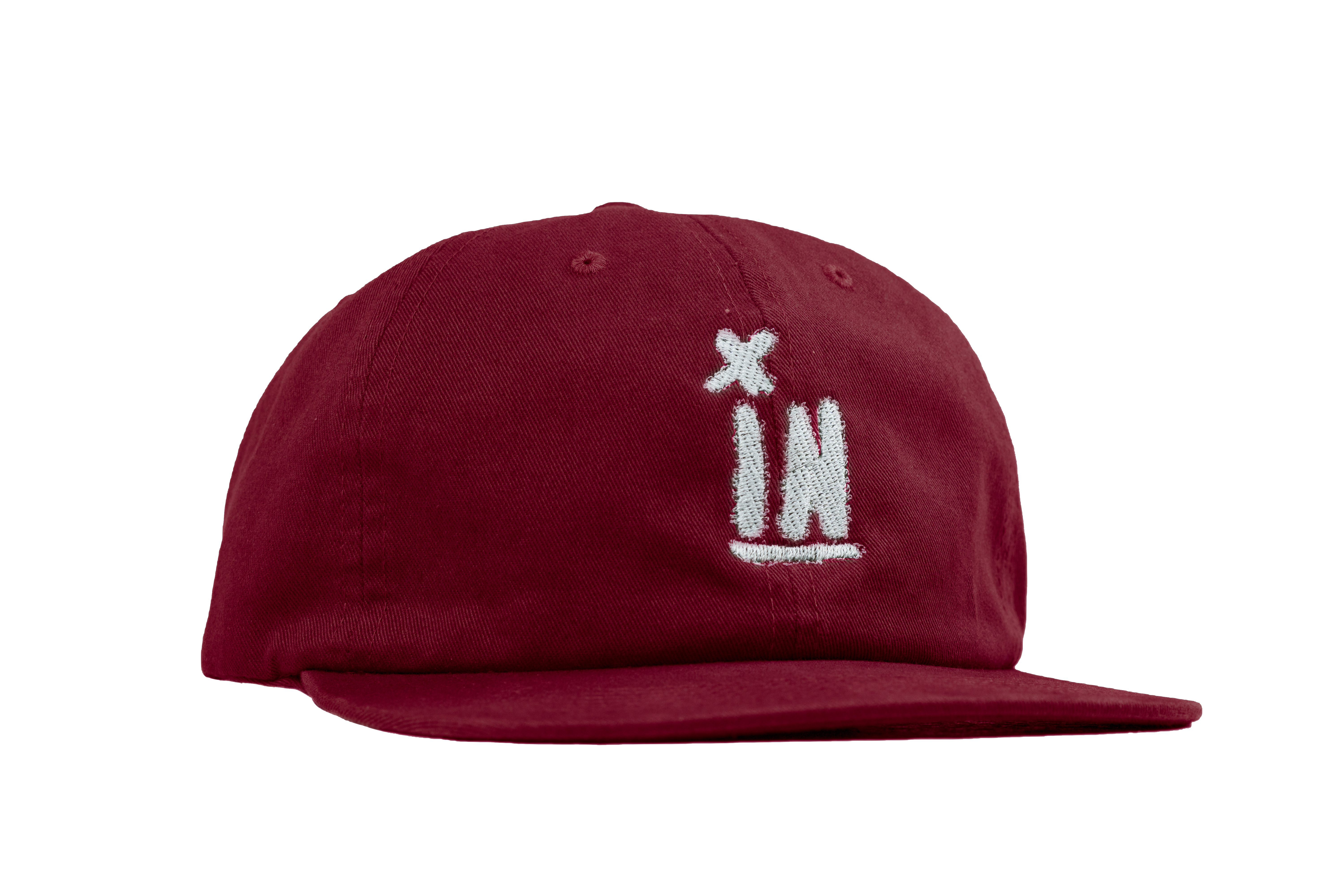 Welsh 6 Panel Hat- Cardinal Red