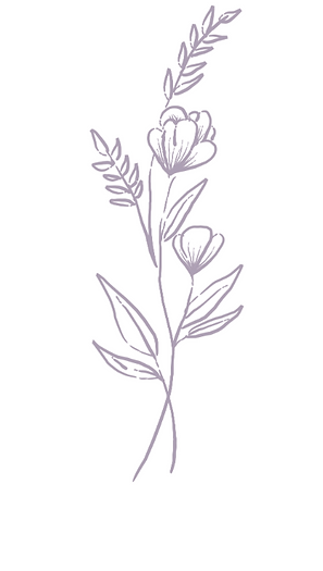 persistent petals logo line art