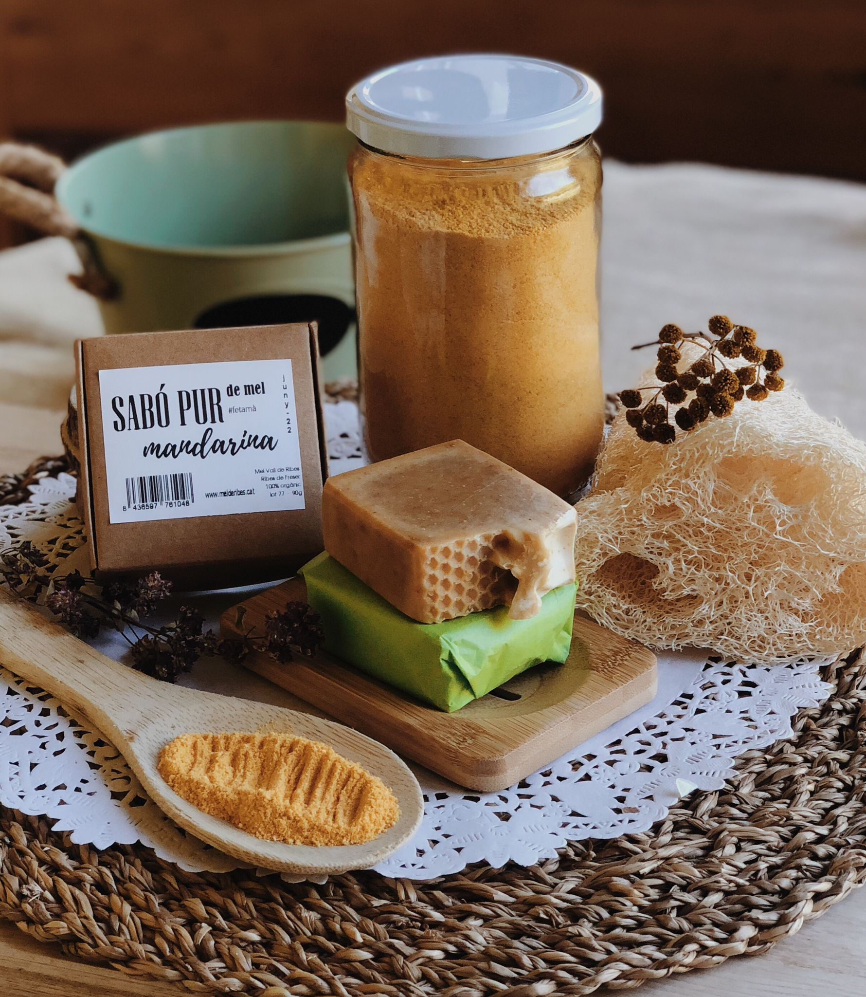 Sabó de mel i mandarina