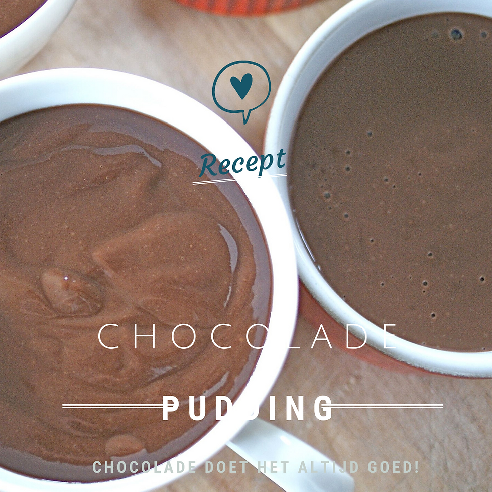 Chocopudding 1 Persoon Chocopudding 1 Persoon