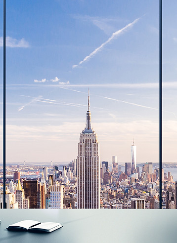 Office Skyline View