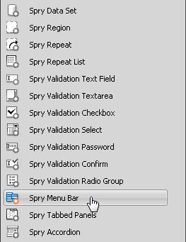 Adobe Style Drop Down Menu For Dreamweaver  Crack