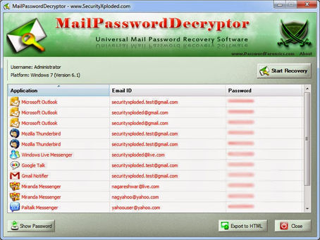 Google Password Decryptor 4.0.1 With Registration Code For Windows