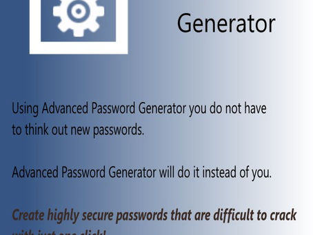 Secure Password Generator  Crack Free [Win/Mac] [April-2022]