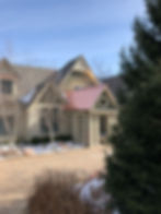 Tile Roof with Copper Accent Roof