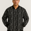 Thumbnail: Denzel Bomber Jacket - Black & White - Full Sleeve