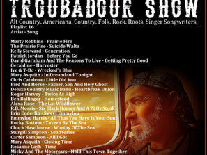 John Godfrey's Troubadour Show #16 Playlist