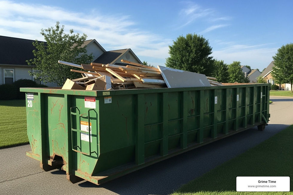 What Happens If a Dumpster Is Overfilled?