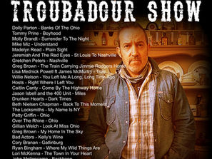 John Godfrey's Troubadour Show #52 Playlist