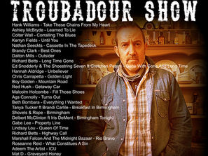 John Godfrey's Troubadour Show #49 Playlist