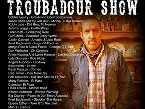 John Godfrey's Troubadour Show #41 Playlist