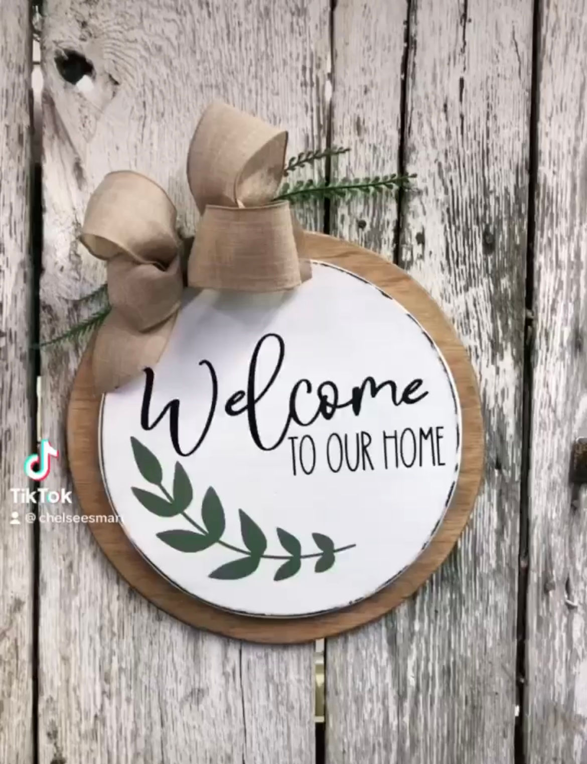 Interchangeable Seasonal Door Hanger  Base  