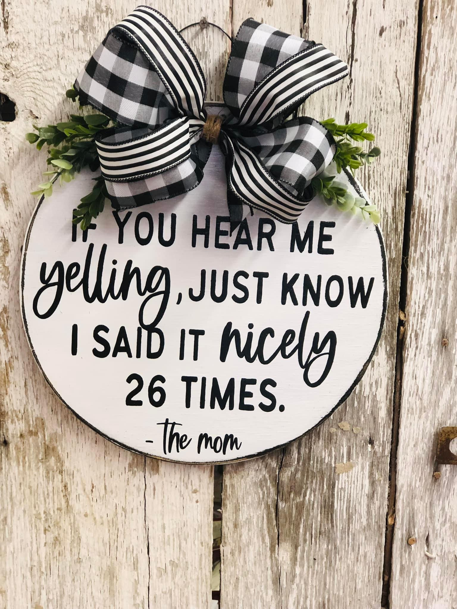 👩‍🎨If you hear me yelling! 