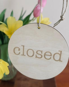 Open & Closed Sign