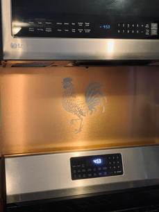 Engraved Rooster Backslash