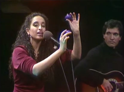 Noa Sings Mishaela on Israeli TV