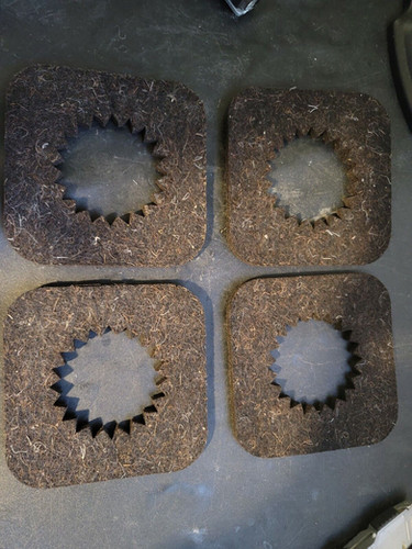PAIR! Advent New Larger Anti Diffraction Pads Egg Tweeter | Vr3 Mods