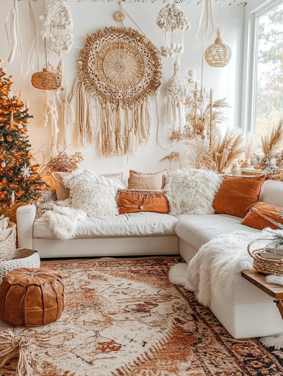 Boho Christmas Decorations