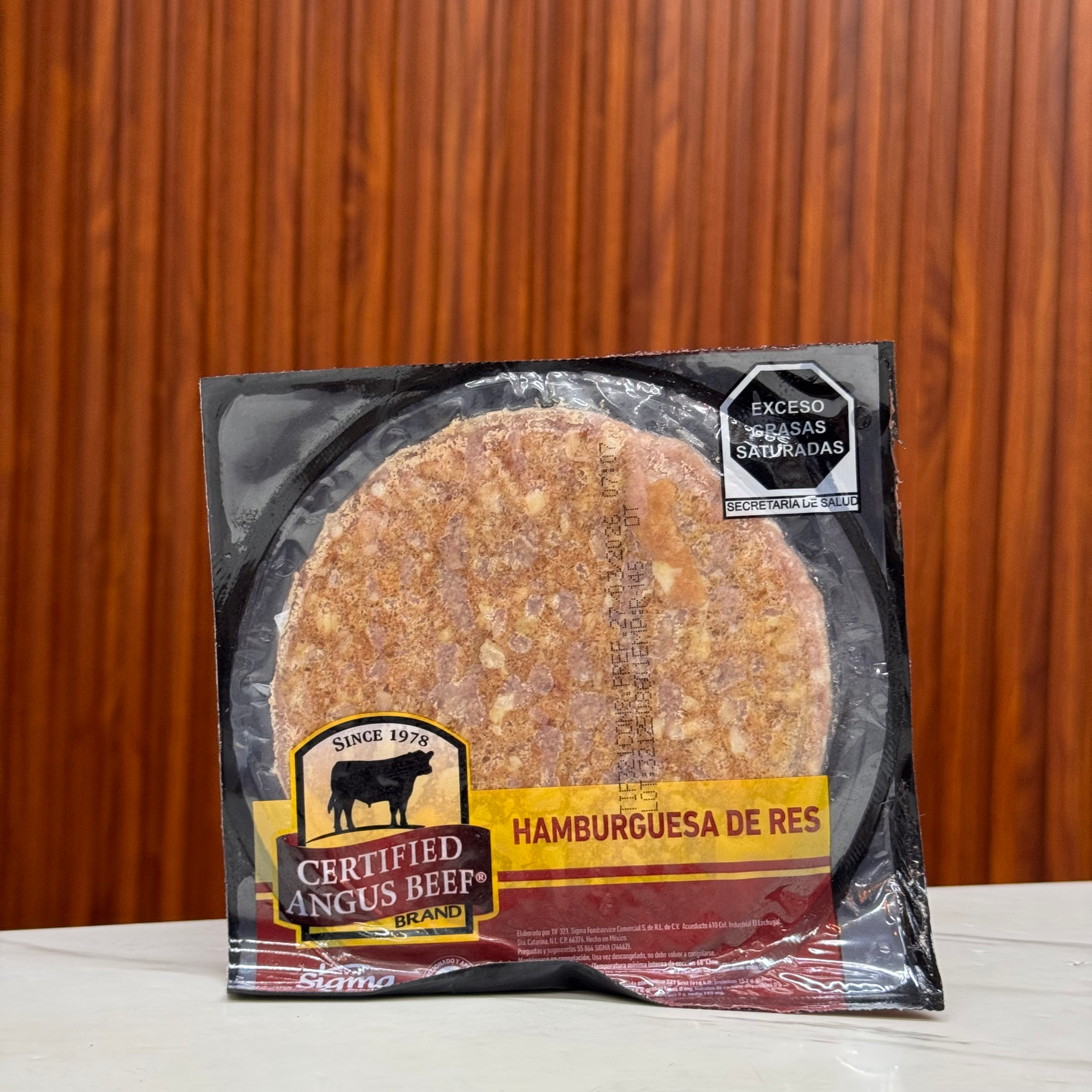 Hamburgusa de res CAB Angus