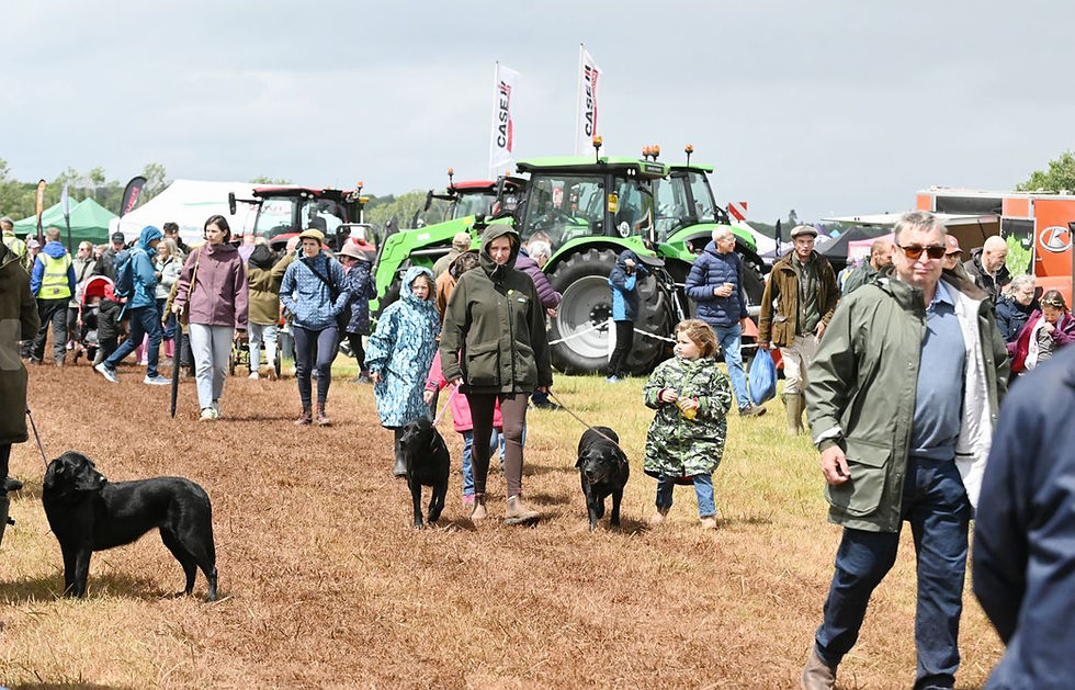 Thousands from town and country brave the rain to support the much-loved Kenilworth Show