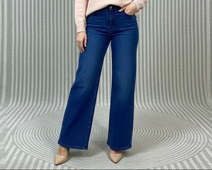 Miniature : Jeans taille haute strech 