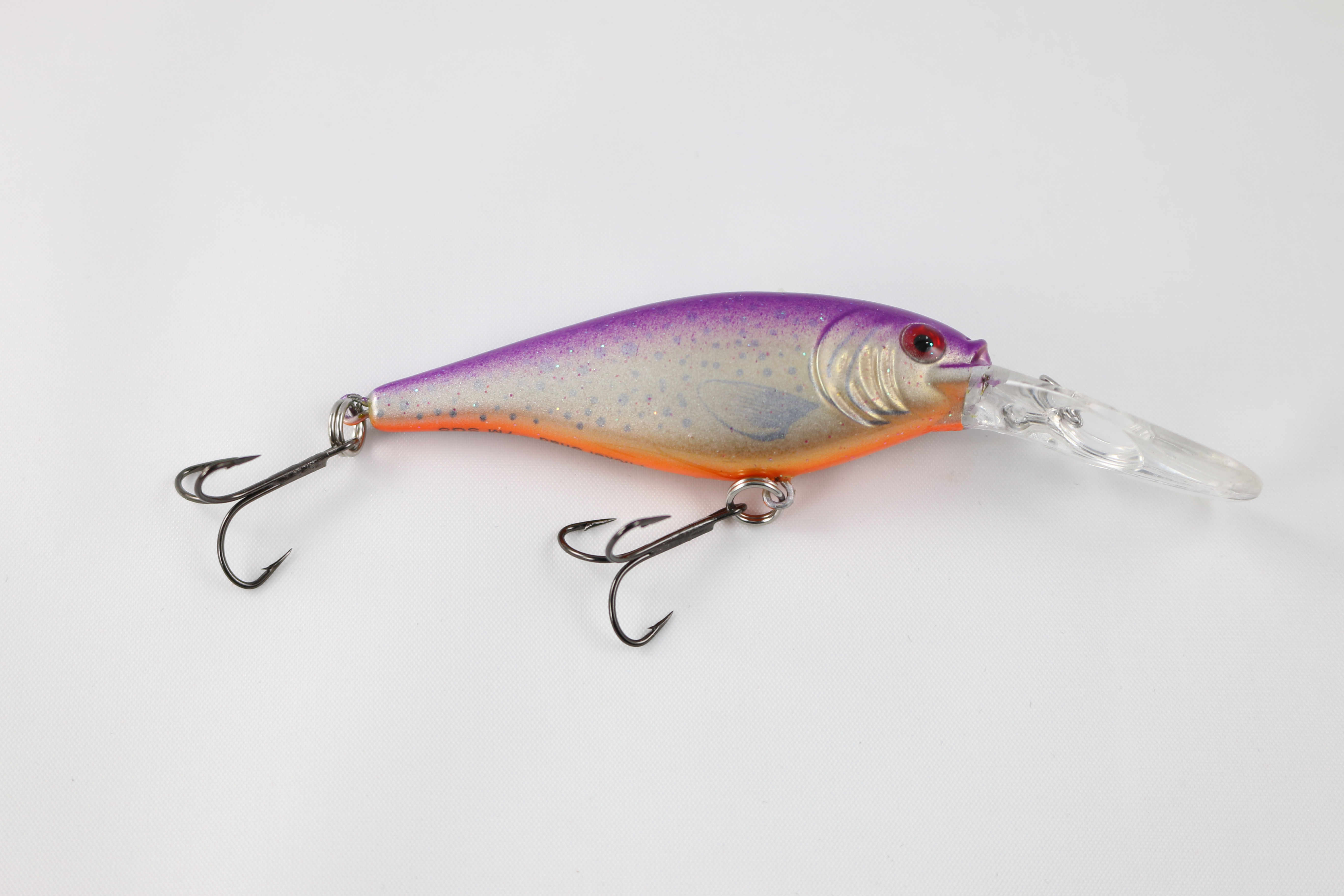 Dewald Custom Flicker Shad Purple Flake