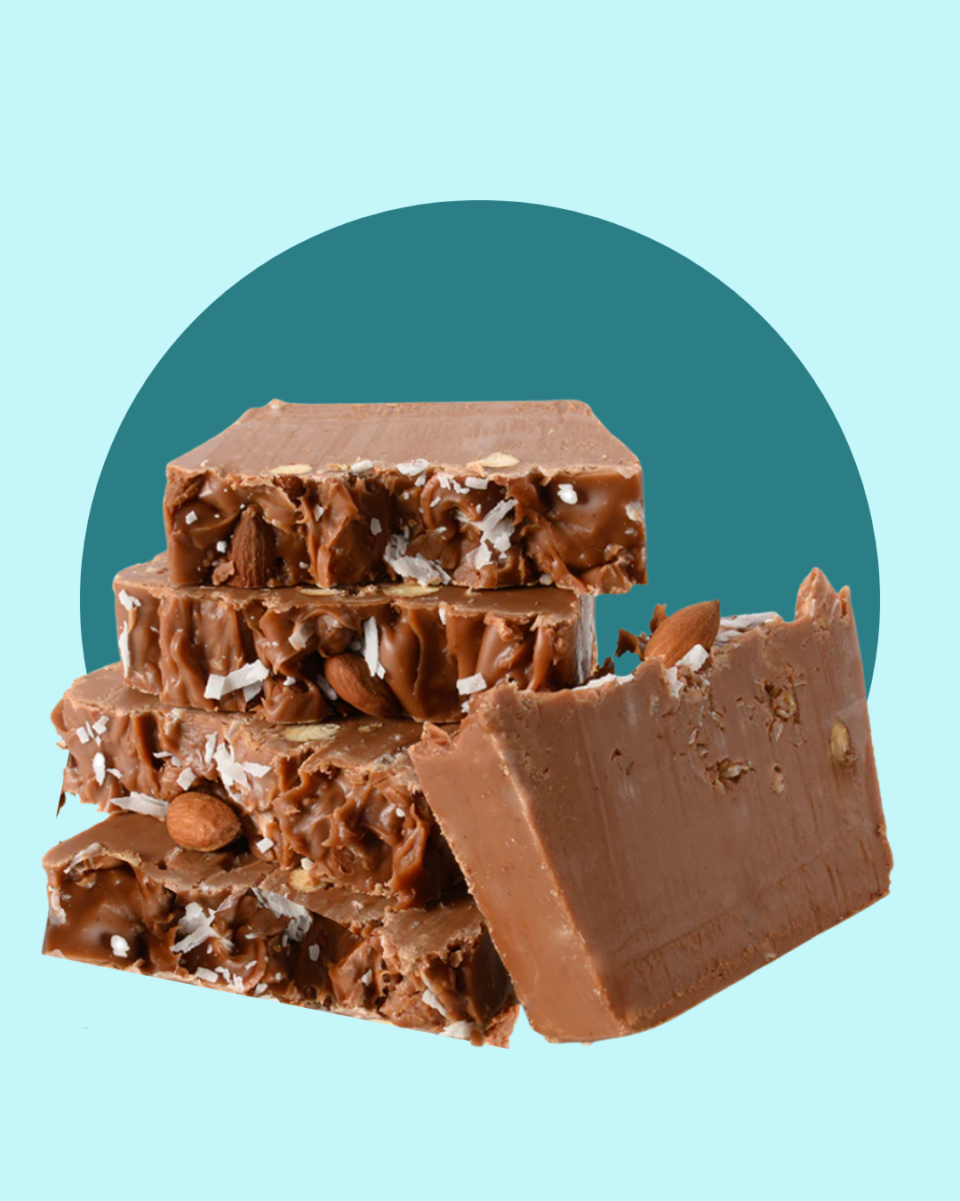 Almond Coconut Fudge