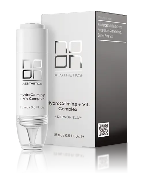 NOON HydroCalming + Vit Complex bottle and packaging